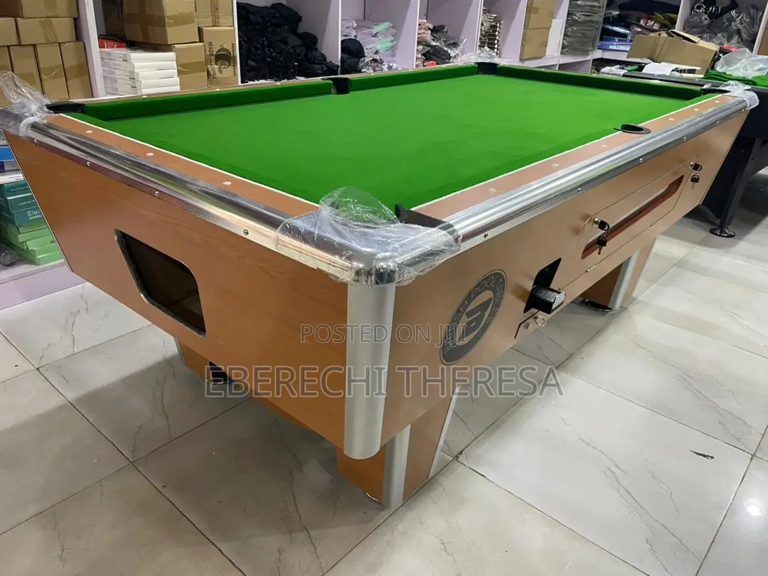 8ft Foreign Marble Coin Snooker Board