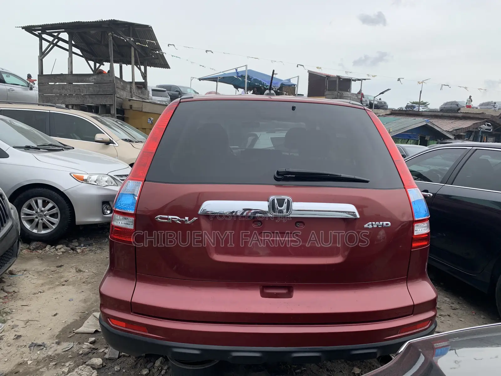Honda CR-V 2010 Red