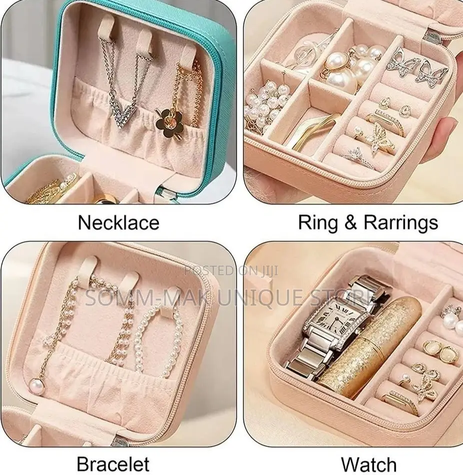 Portable Jewelry Box Jewelry Organizer Waterproof