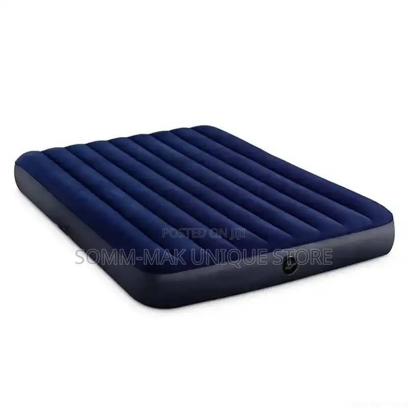 Intex Inflatable 2-3 Person Airbed 1.4lmx2.01mx25cm Wit Pump