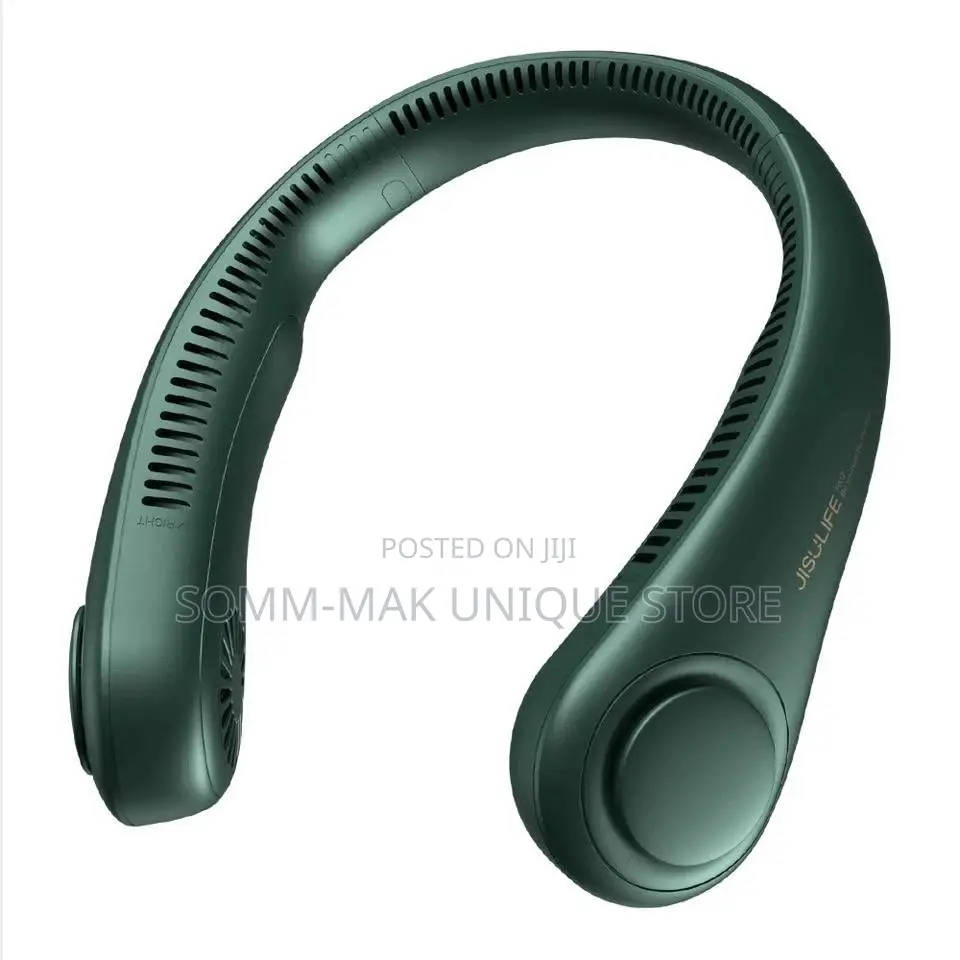 Rechargeable Hanging Neck Fan Portable Folding Bladeless Fan