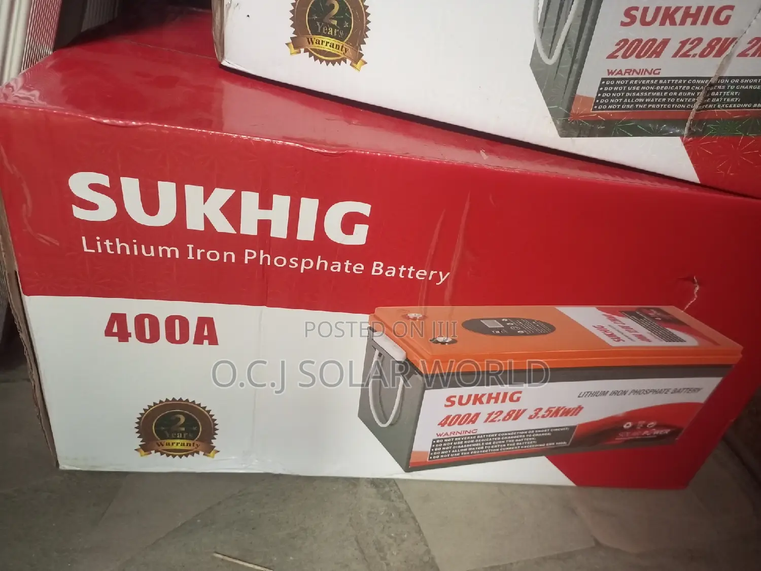 400ah Rithuim Iron Battery