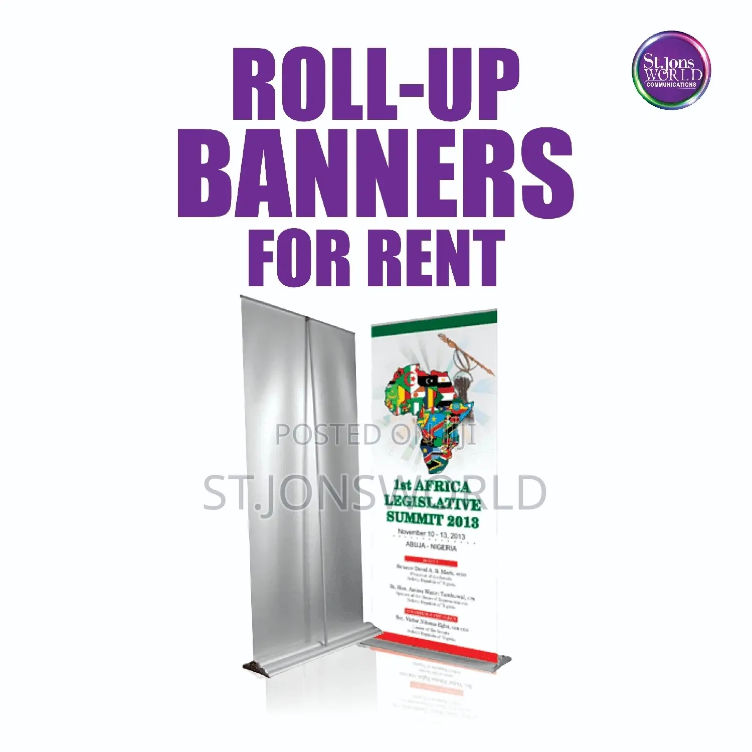 Fairly Used Roll-Up Banner Sale and Rental
