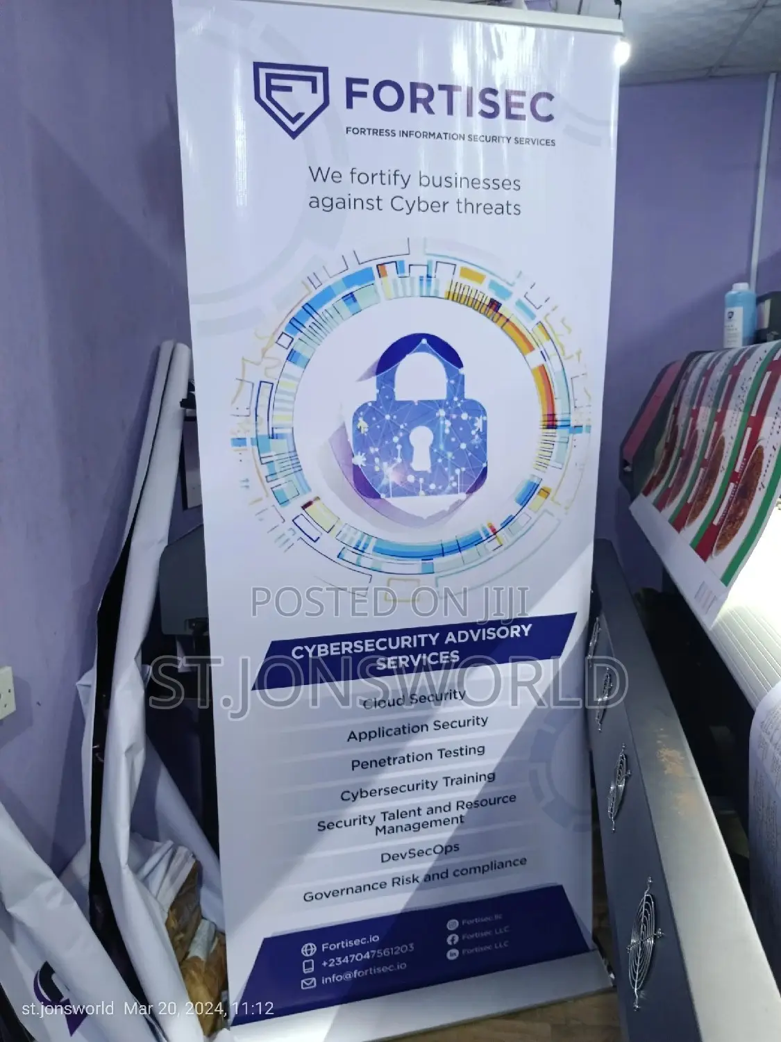 Fairly Used Roll-Up Banner Sale and Rental