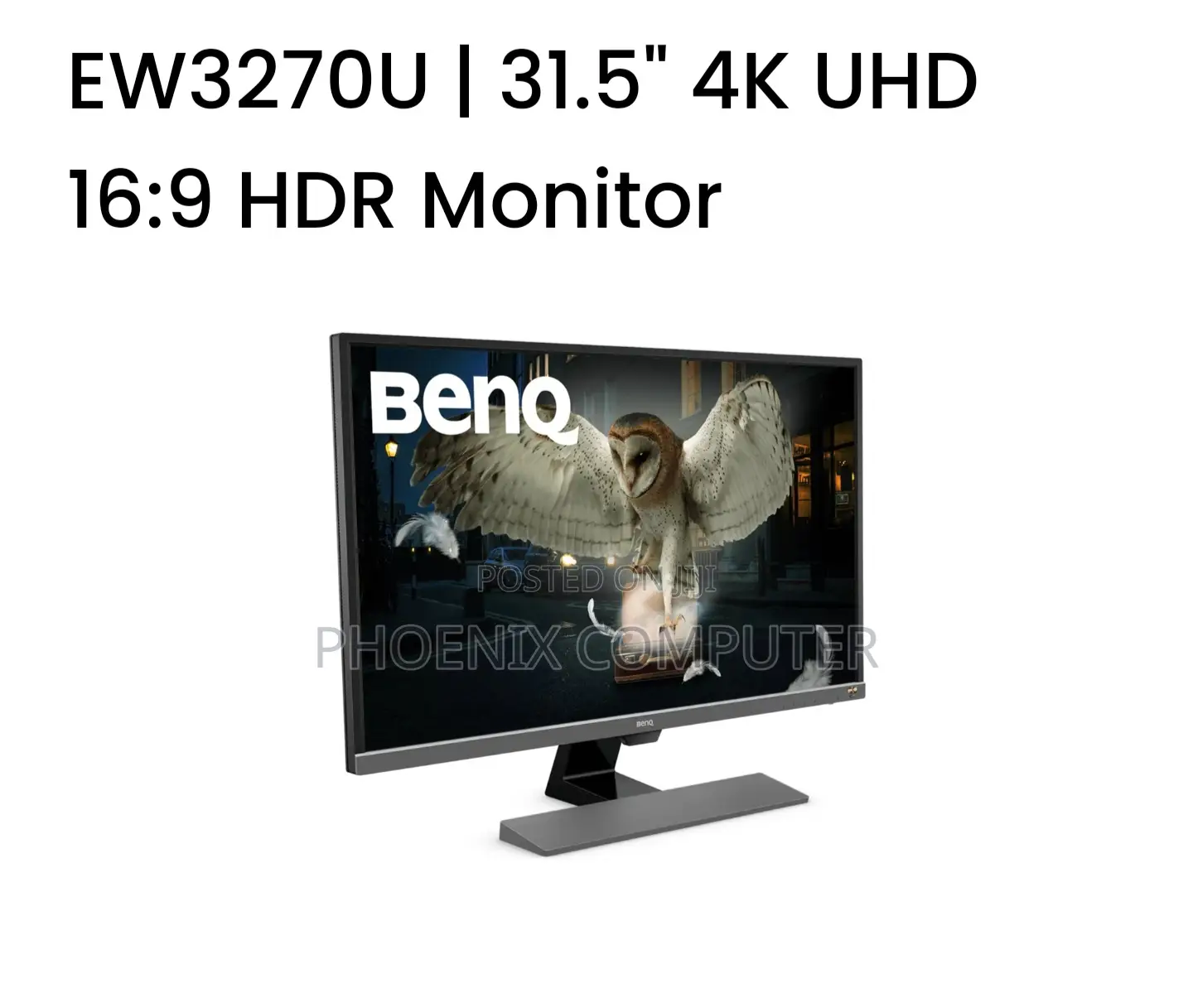 Benq Ew3270u Multimedia 31.5" 16:9 HDR Freesync Monitor
