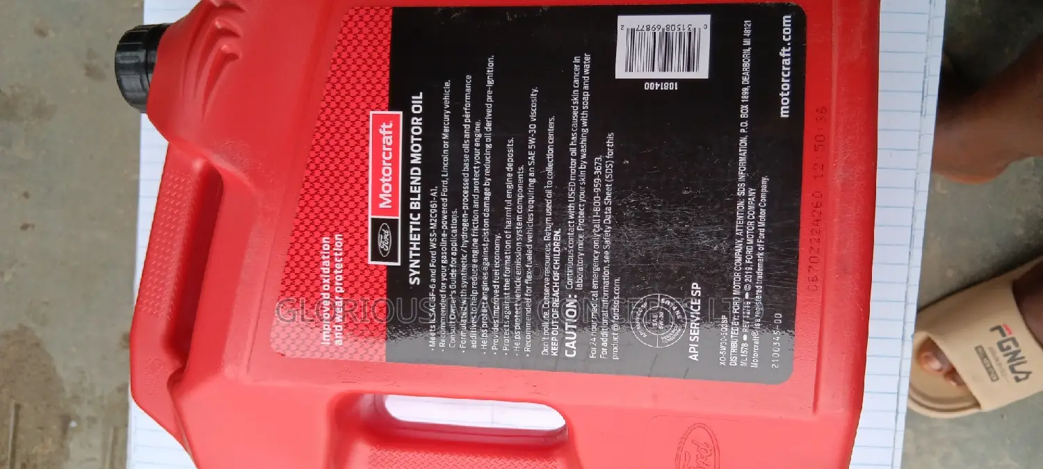 Motorcraft Engine Oil 5w-30