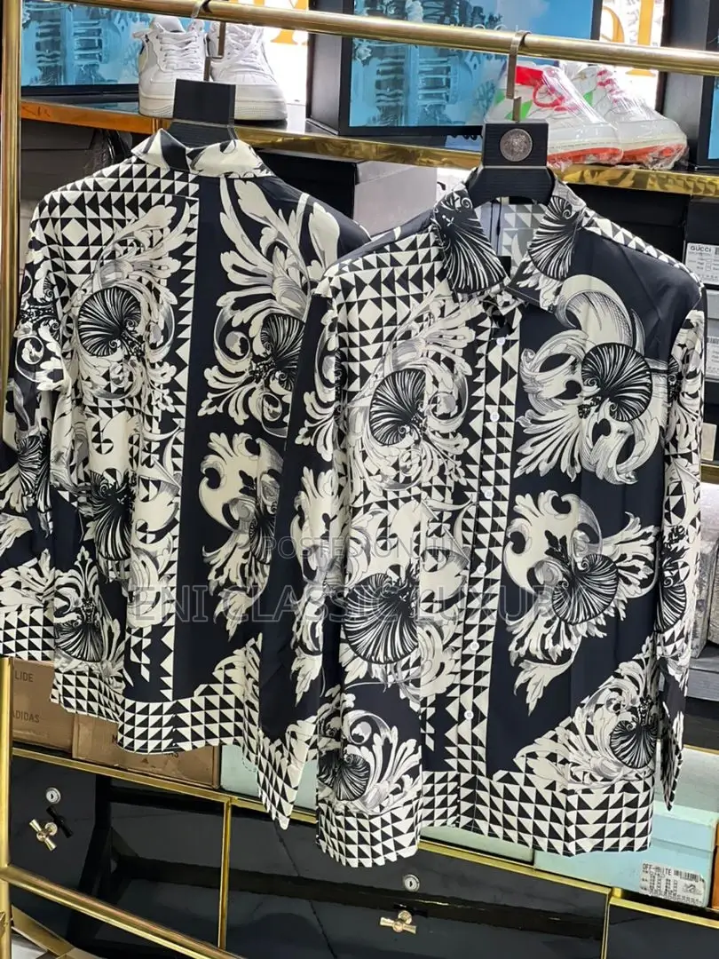 Fendi Luxury Silk Shirts Best Quality Available In Store