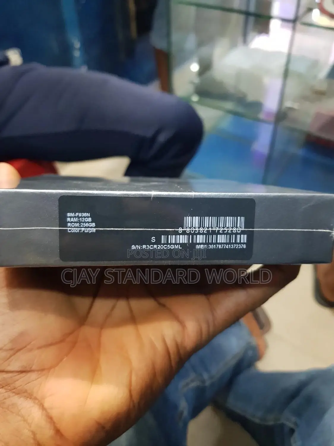 New Samsung Galaxy Z Fold4 256 GB Purple