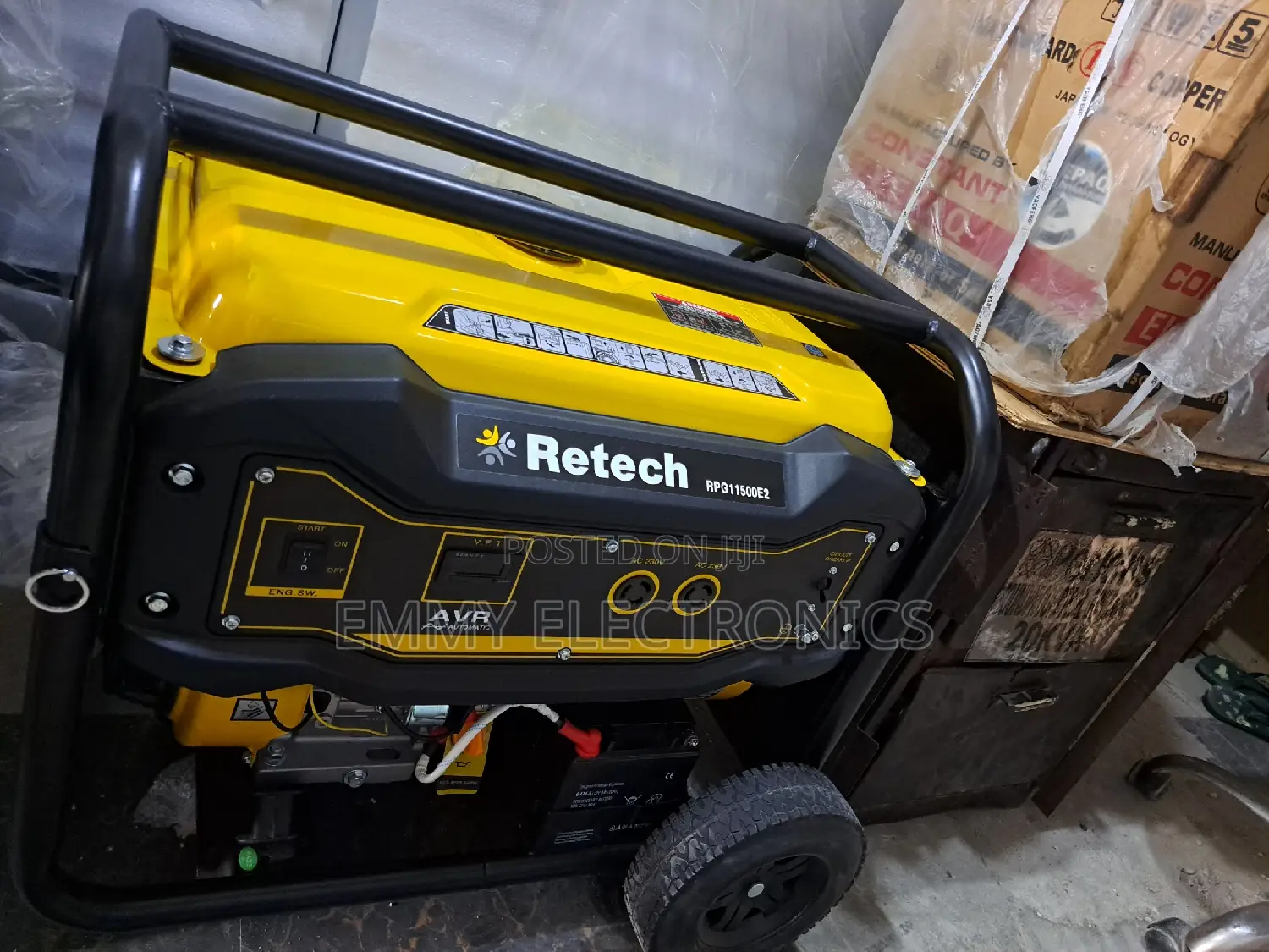 10kva Retech Petrol Generator 100% Copper Coil