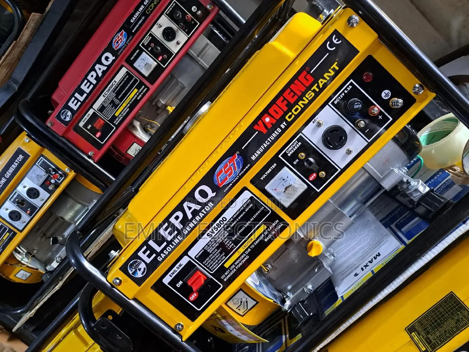 3.5kva Elepaq Constant Petrol Generator Model Sv5800m 100%
