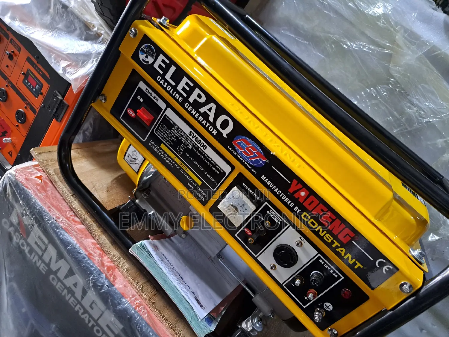 Elepaq Constant Petrol Generator 4.5kva