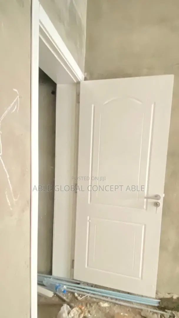 Hard White Wooden Doors