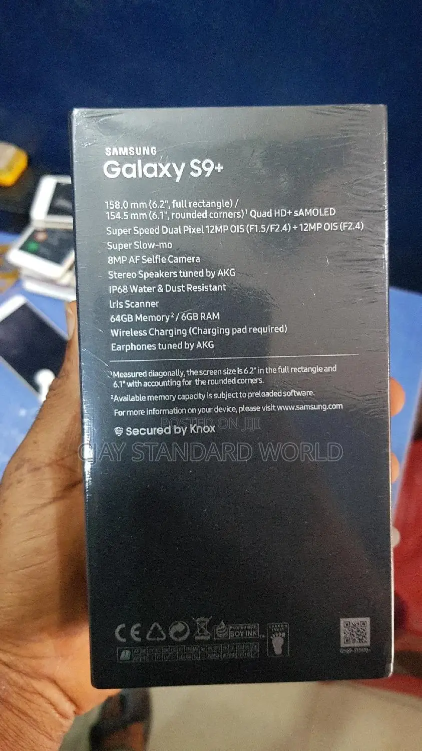 New Samsung Galaxy S9 Plus 64 GB Black