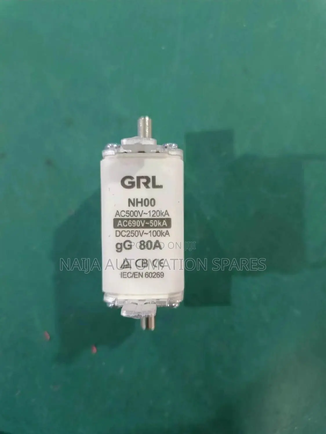 HRC Blade Fuse Links Nh00-80a for Feeder Pillar Unit