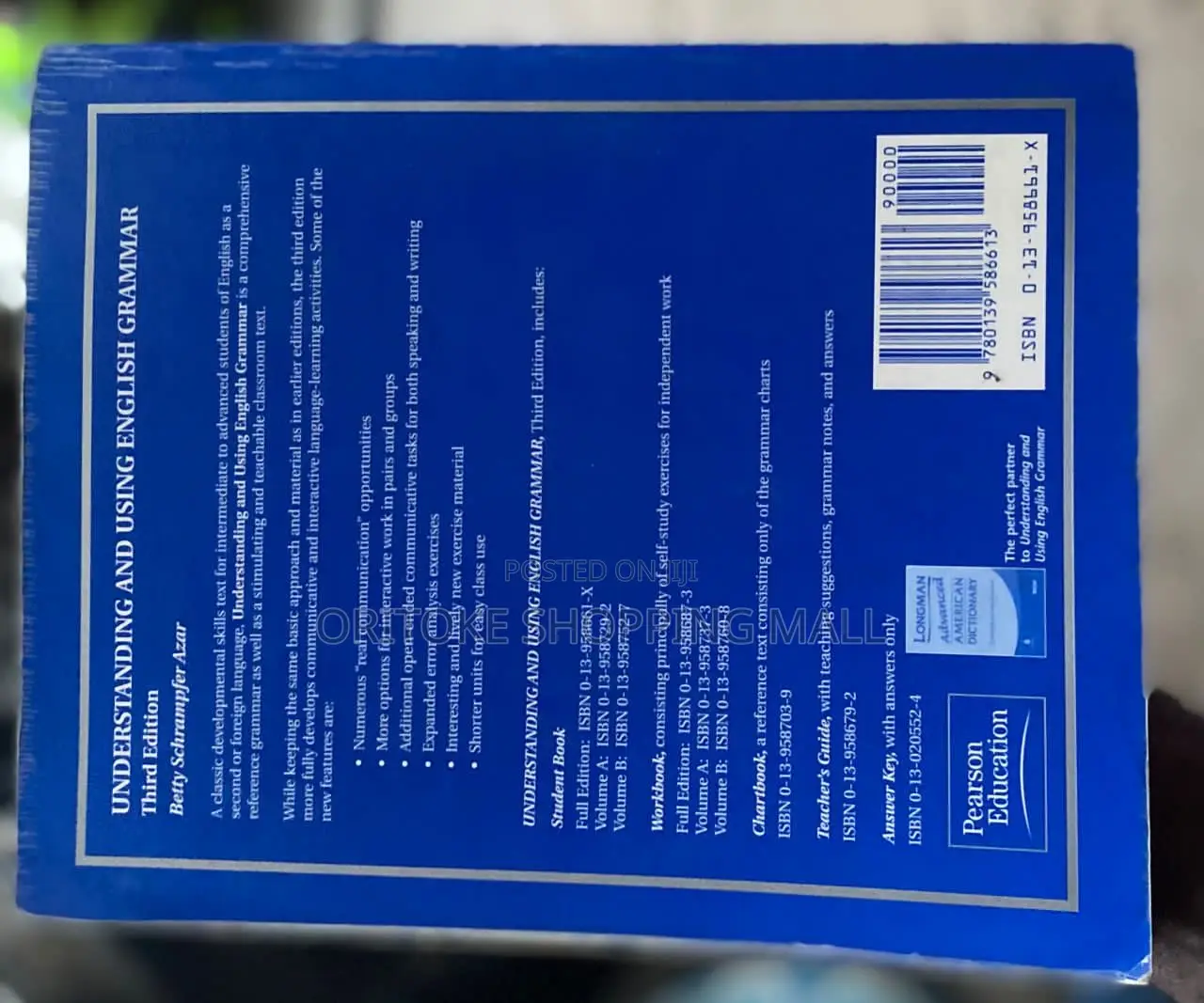 Understanding and Using Nglish Grammar Third Edition