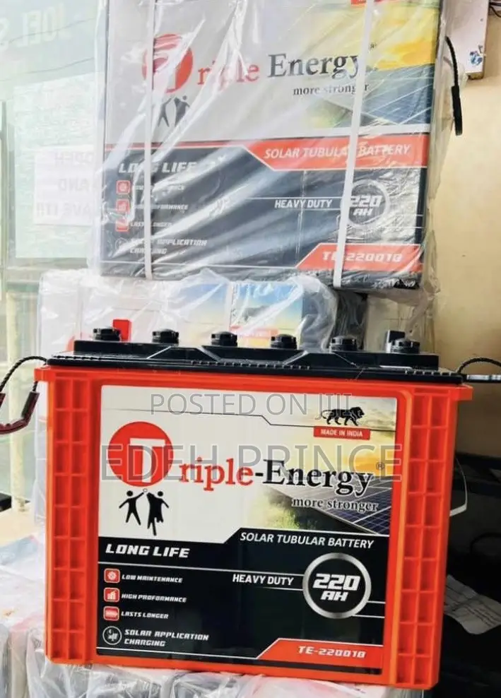 Triple Energy Tubular Battery