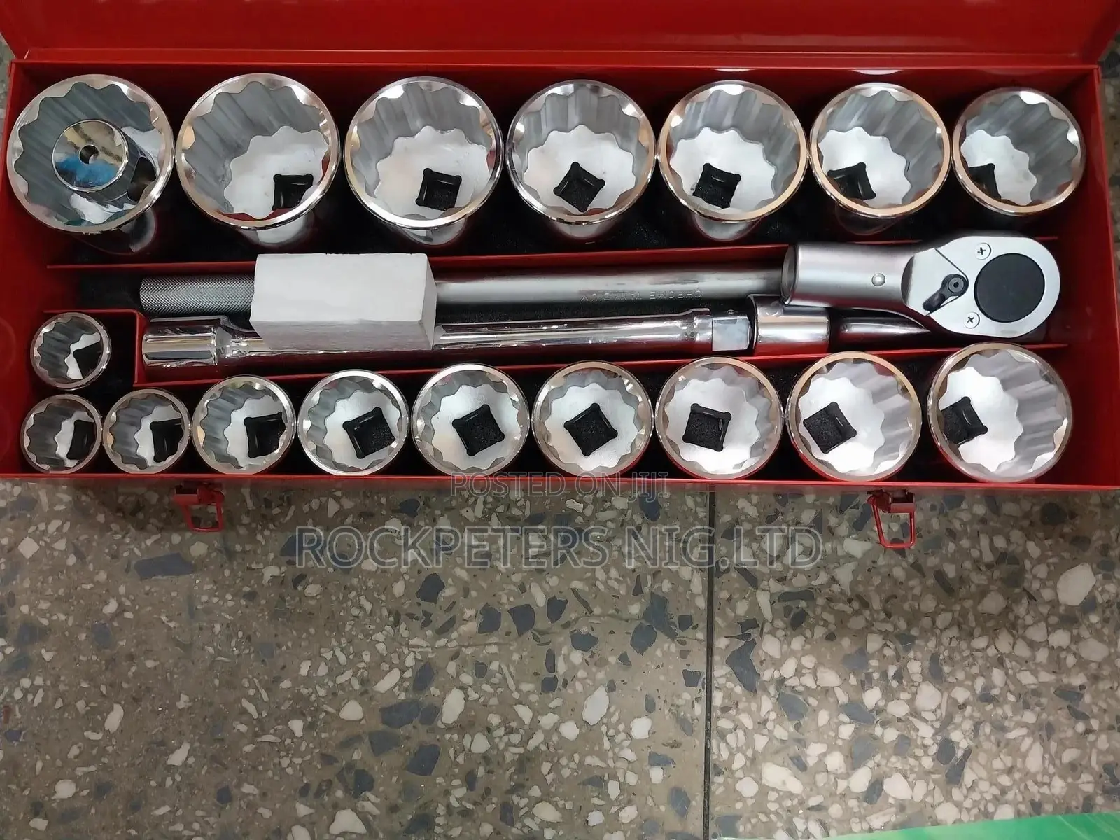KWG HEAVY DUTY 22pc 1" Drive Socket Set