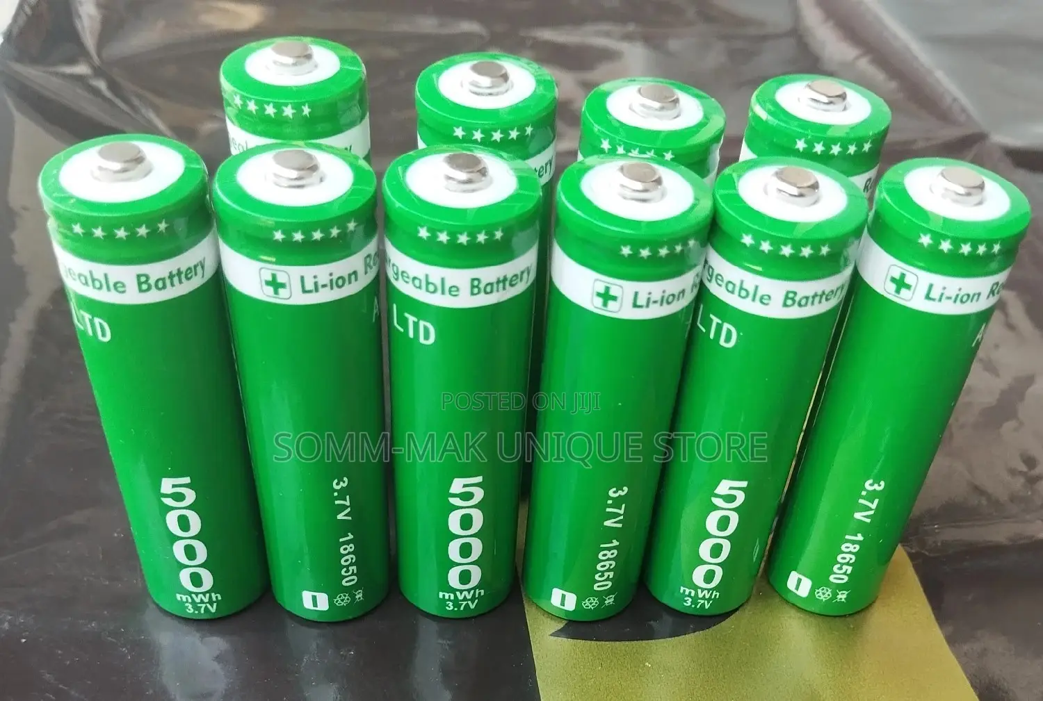 Rechargeable Lithium-ion Battery - 18650 - 5000mah 3.7v