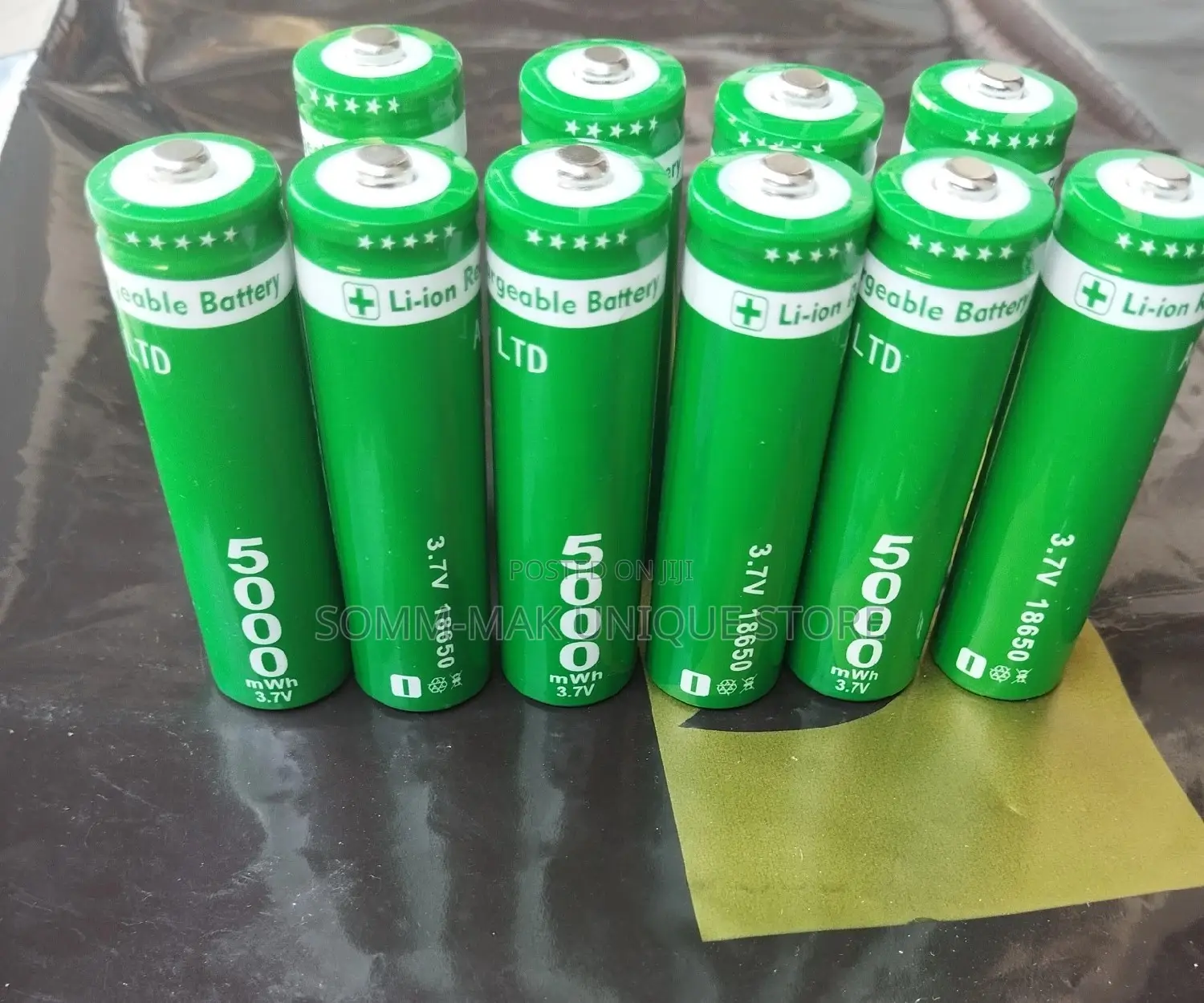 Rechargeable Lithium-ion Battery - 18650 - 5000mah 3.7v