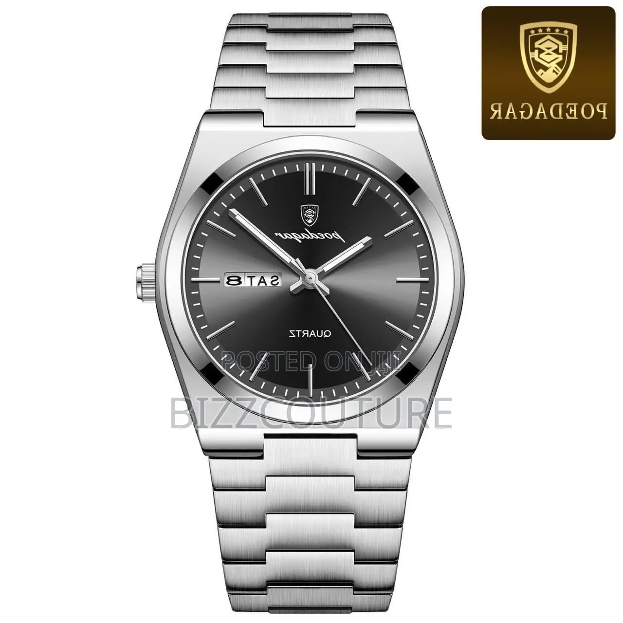 Original POEDAGAR SILVER CHAIN WATCH Available in Store