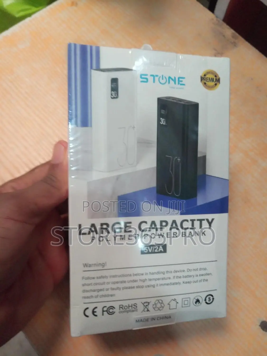 Stone 30000mah Powerbank Complete 30000mah