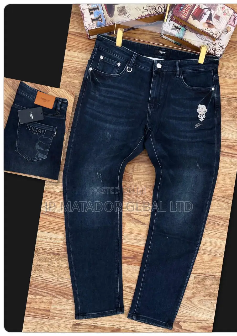 High Quality Turkish Men's Jeans Trouser