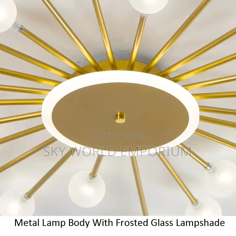 Modern Glass Ceiling Chandelier Light