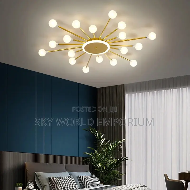 Modern Glass Ceiling Chandelier Light
