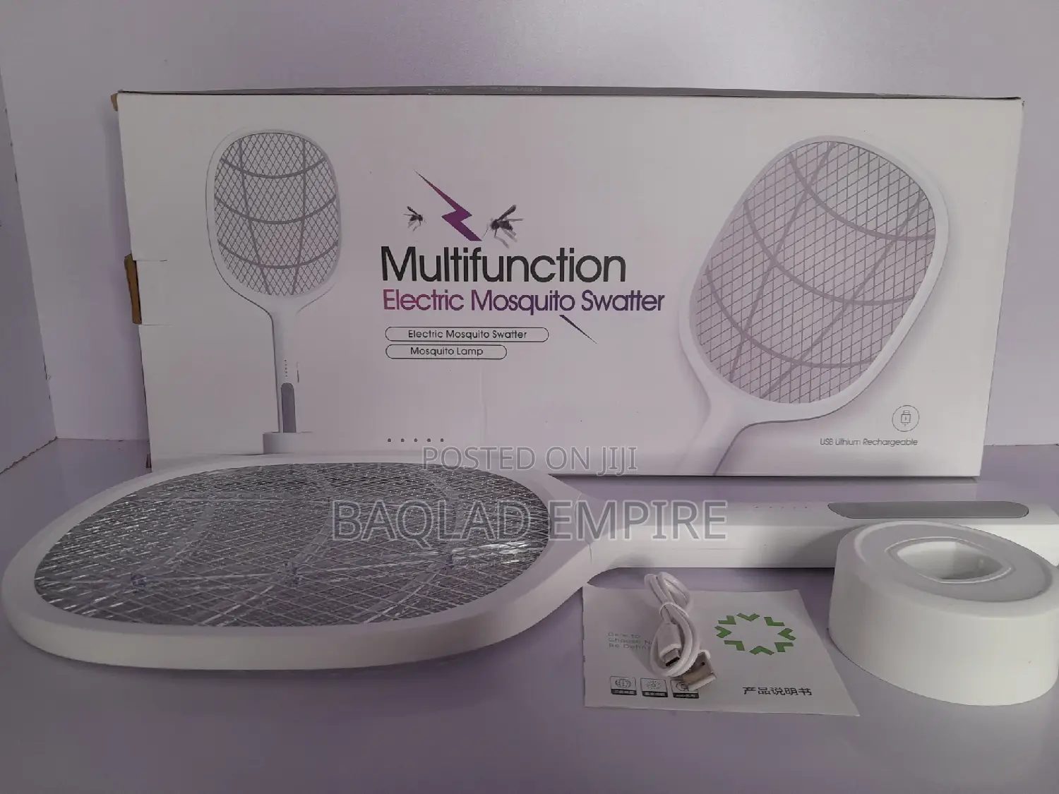 Multifunctional Electric/Rechargeable Mosquito Killer/Lamp
