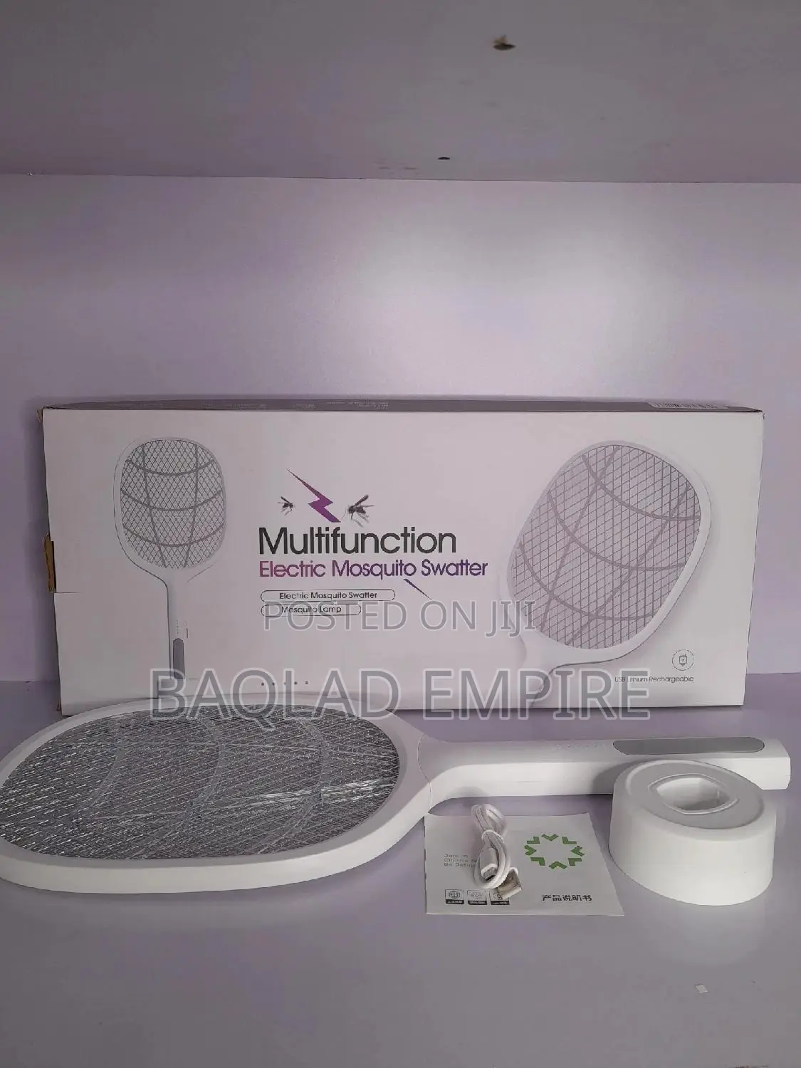 Multifunctional Electric/Rechargeable Mosquito Killer/Lamp