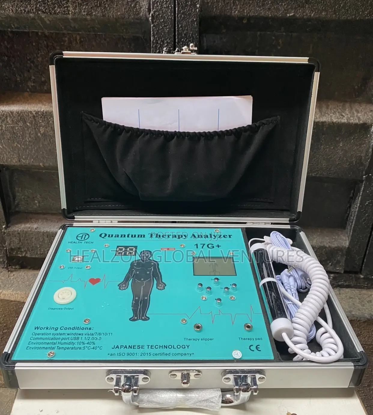 Quantum Magnetic Analyzer With Massager
