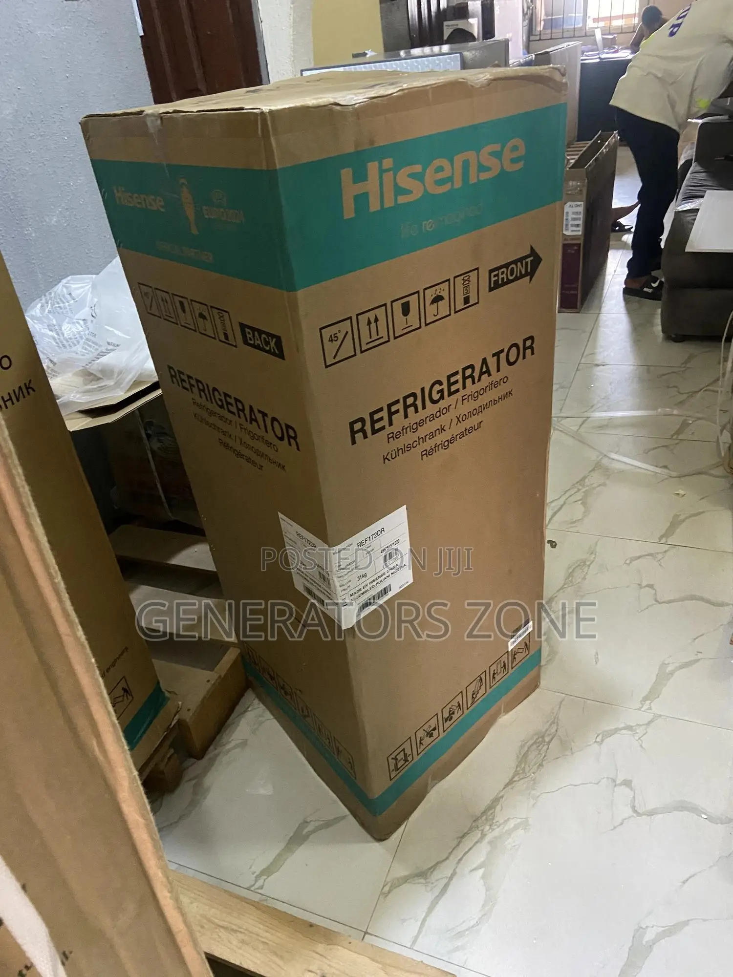 124l Effective Hisense Double Door Rerfigerator-172dr