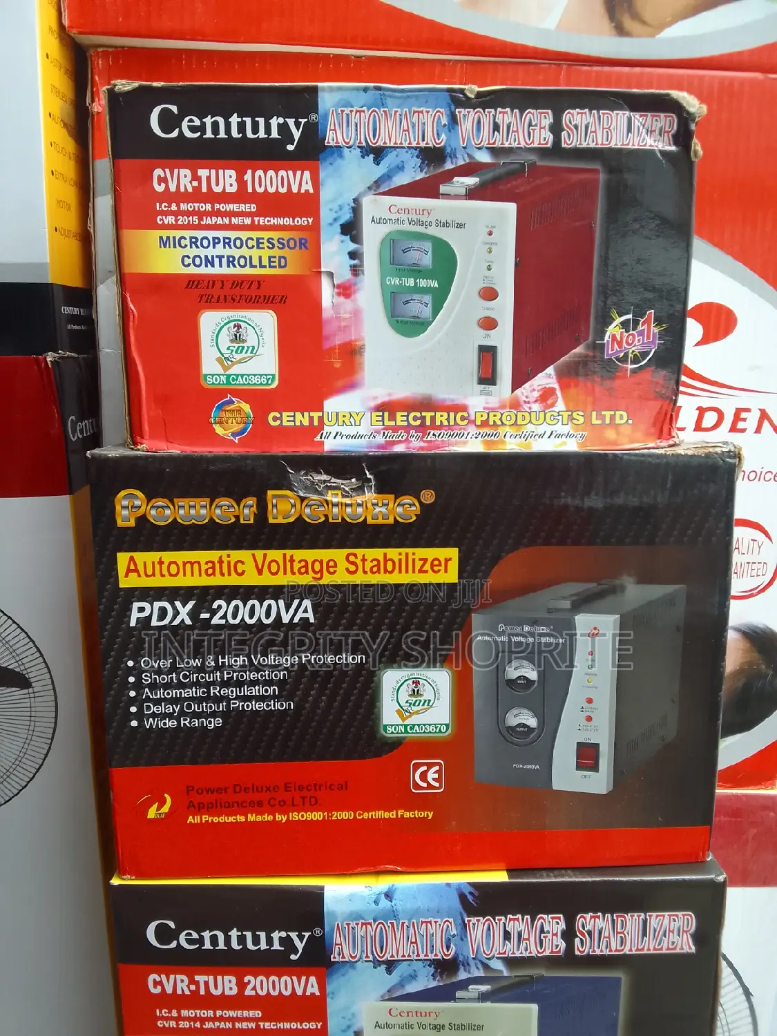 Output 230V 50hz Capacity 1000 VA Suitable For All .