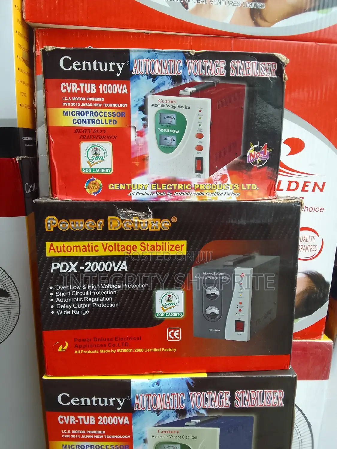 Output 230V 50hz Capacity 1000 VA Suitable For All .
