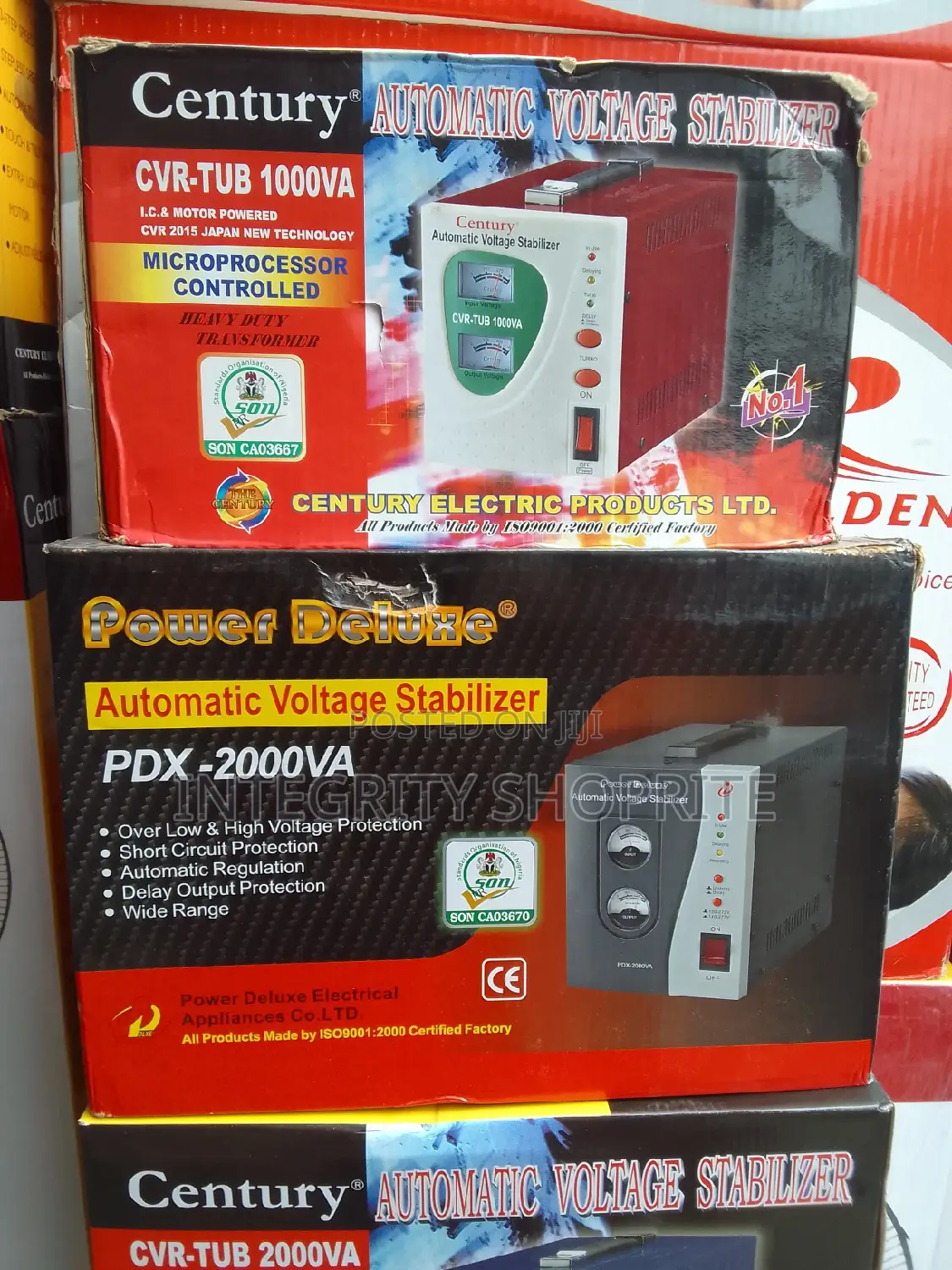 Output 230V 50hz Capacity 1000 VA Suitable For All .