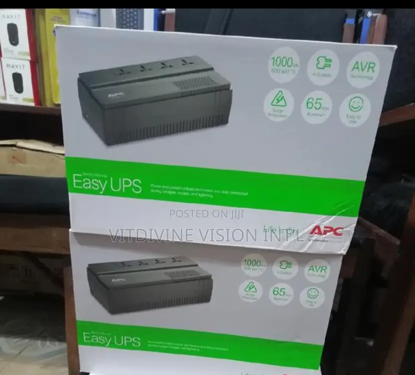 Apc Easy Ups, 1000va, Floor/Wall Mount Ups Bv1000i-MSX 1kva