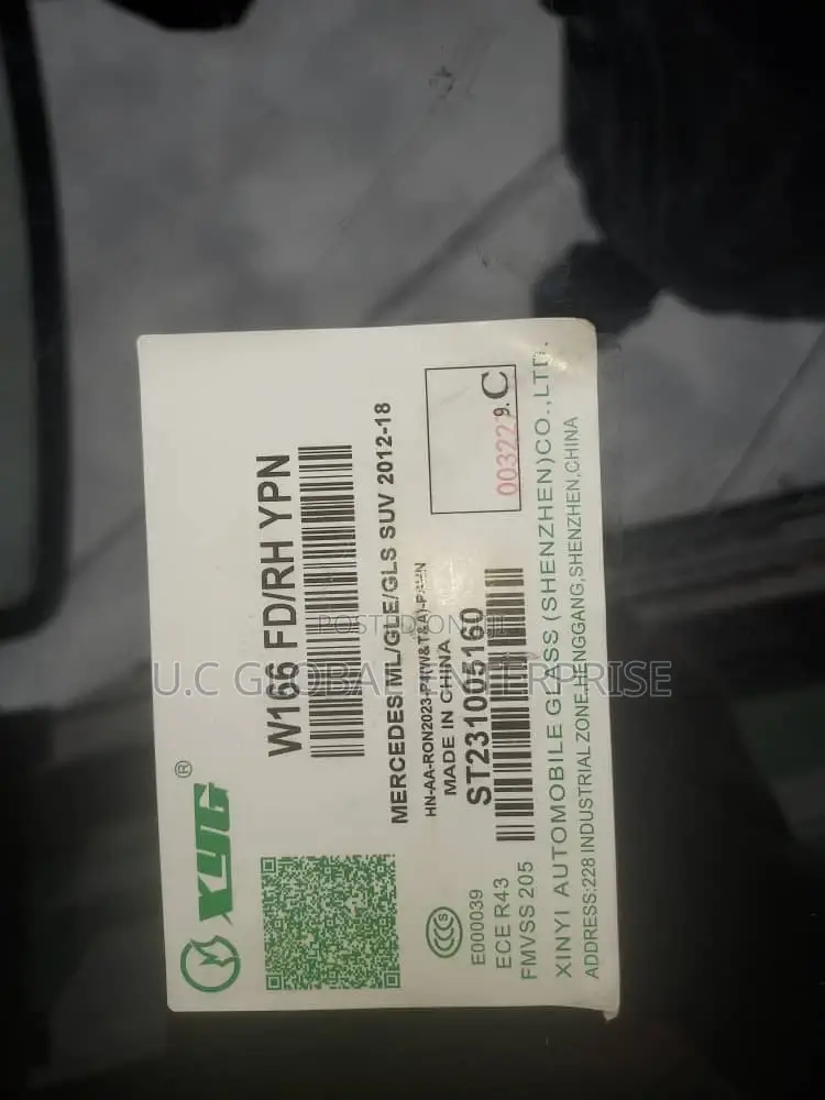 Door Glass Mercedes GLE /ML350/Glk Direct Tinted Available