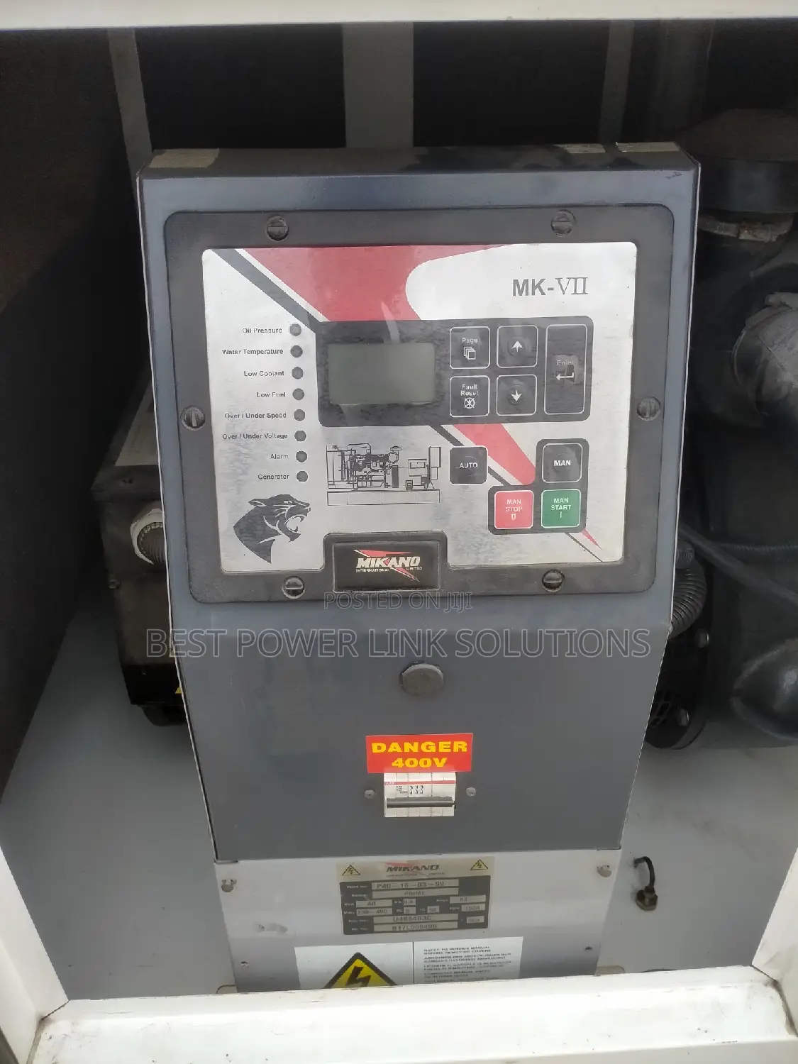 40kva UK Perkins Generator Soundproof for Sale