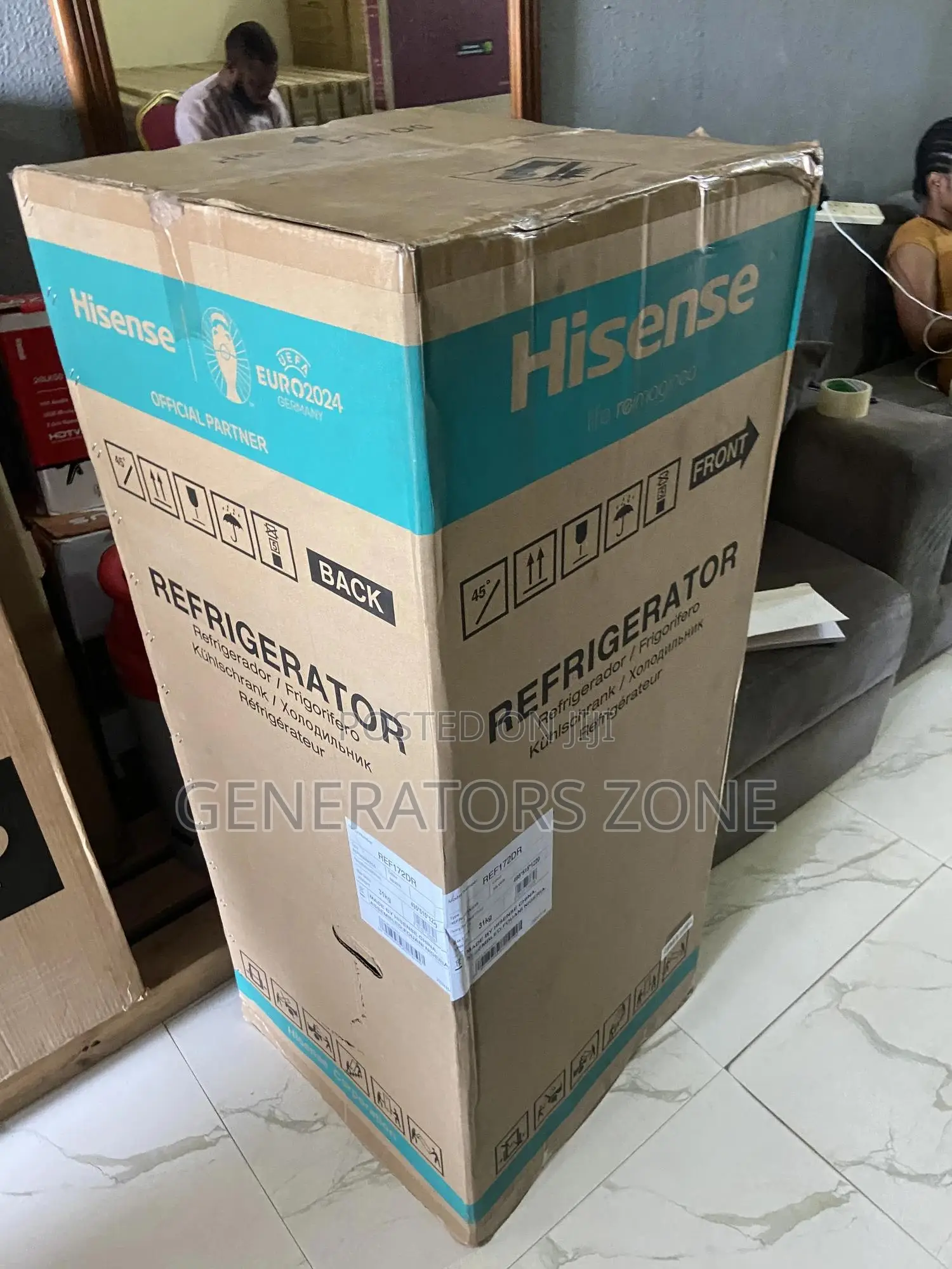 Top Selling 124L Hisense Top Freezer