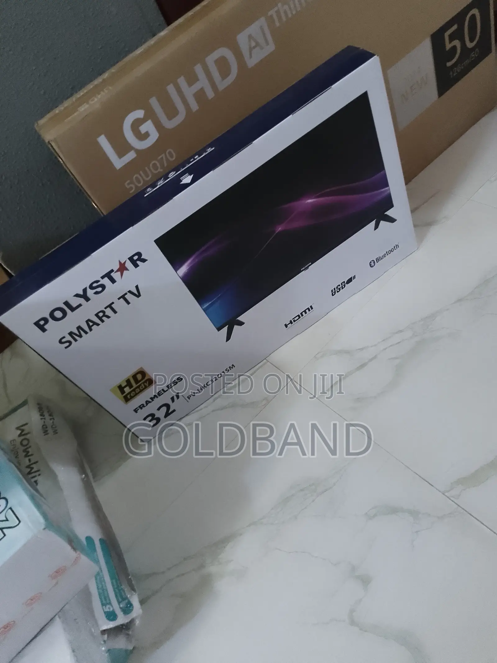 New Polystar 32" Frameless Smart TV