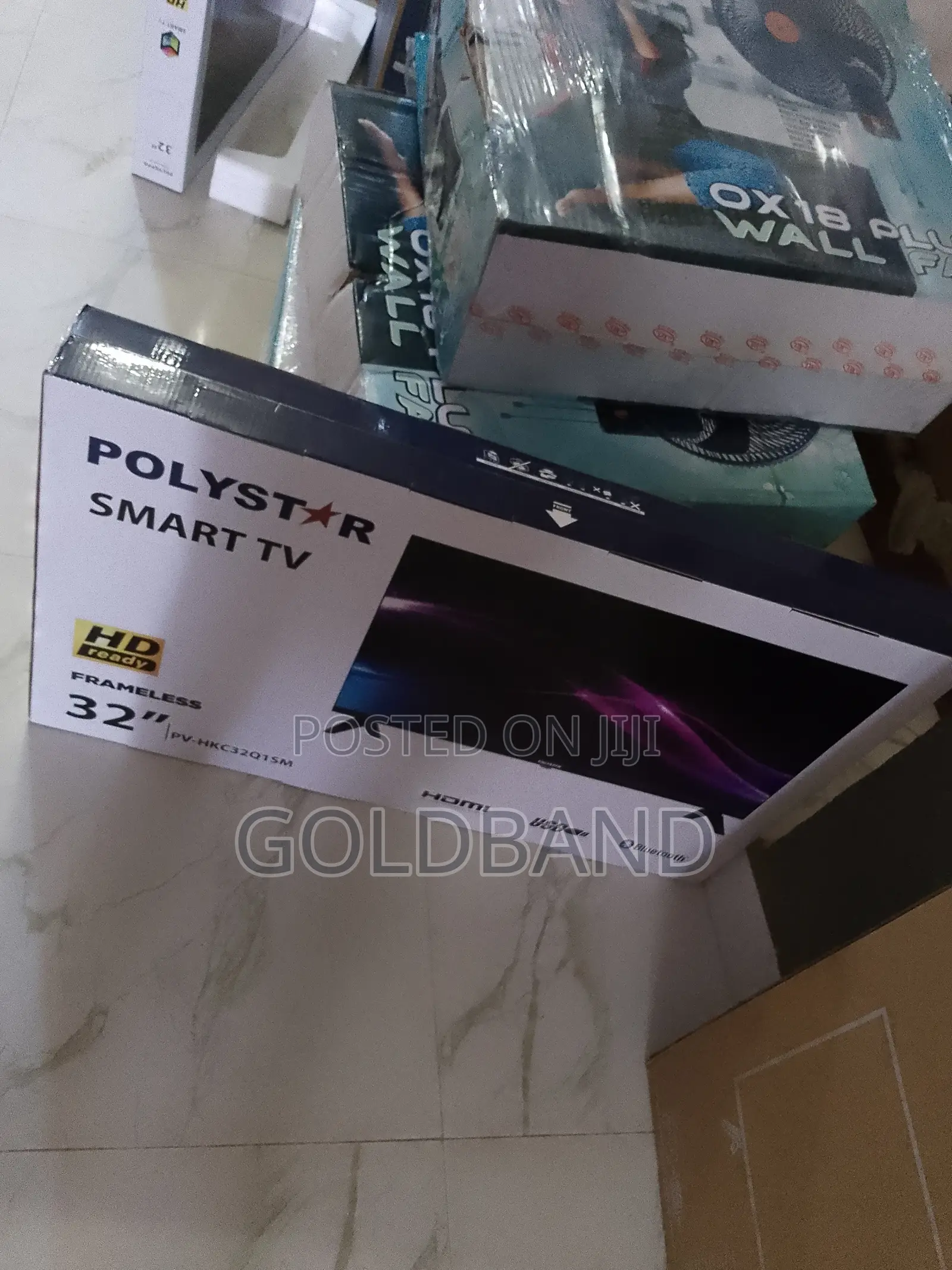 Efficient Polystar 32" Frameless Smart TV