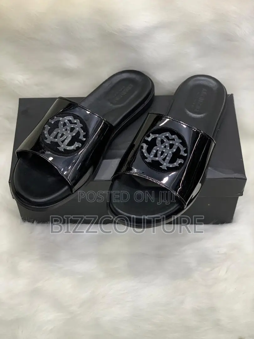 Original ROBERTO CAVALLI Slippers Available In Store