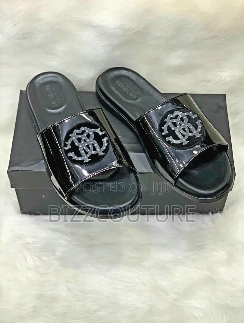 Original ROBERTO CAVALLI Slippers Available In Store