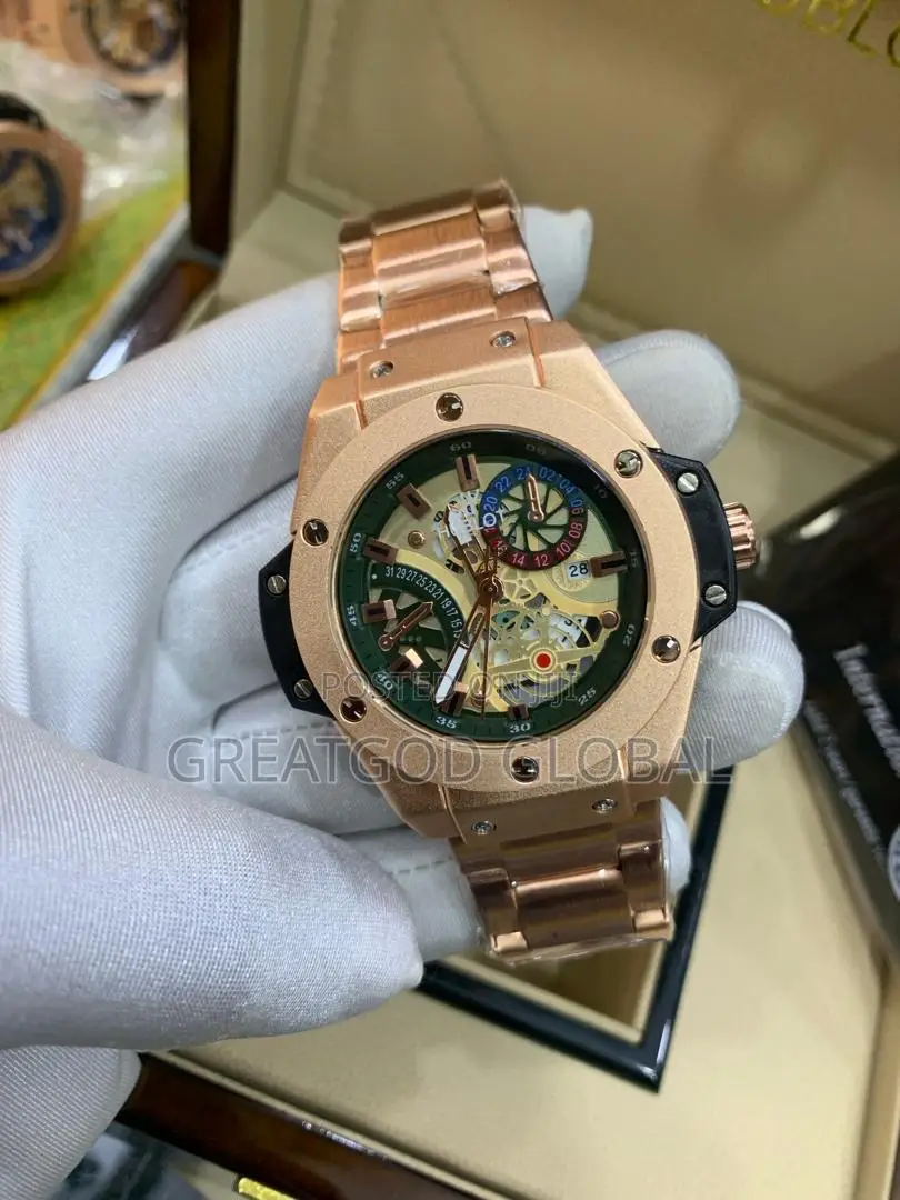 HUBLOT Chain Wristwatch With Box Affordable