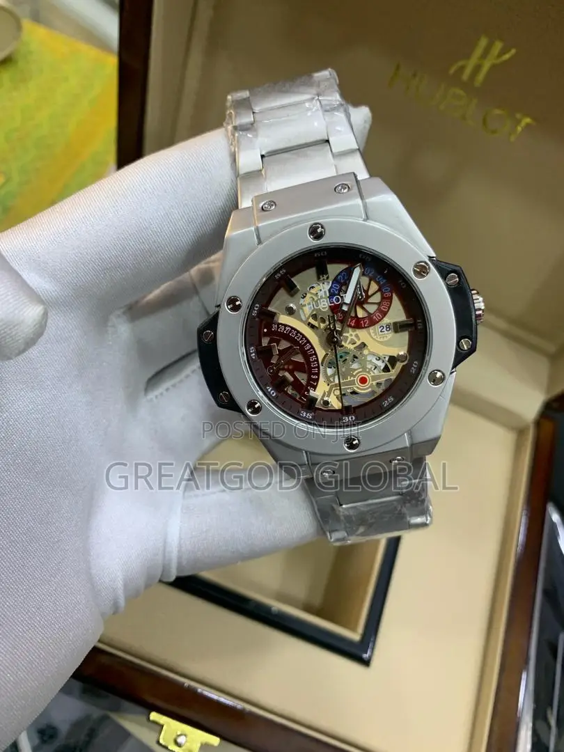 HUBLOT Chain Wristwatch With Box Affordable