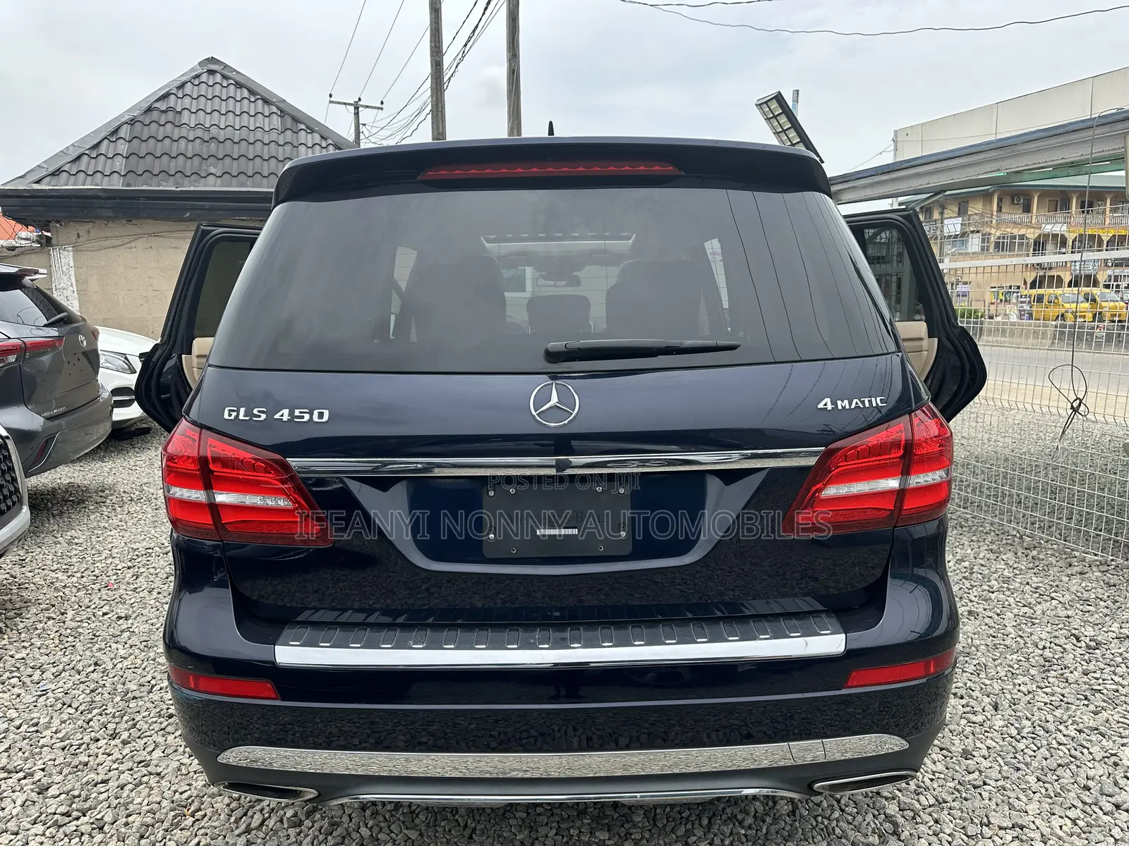 Mercedes-Benz GLS-Class GLS450 4Matic 2017 Blue