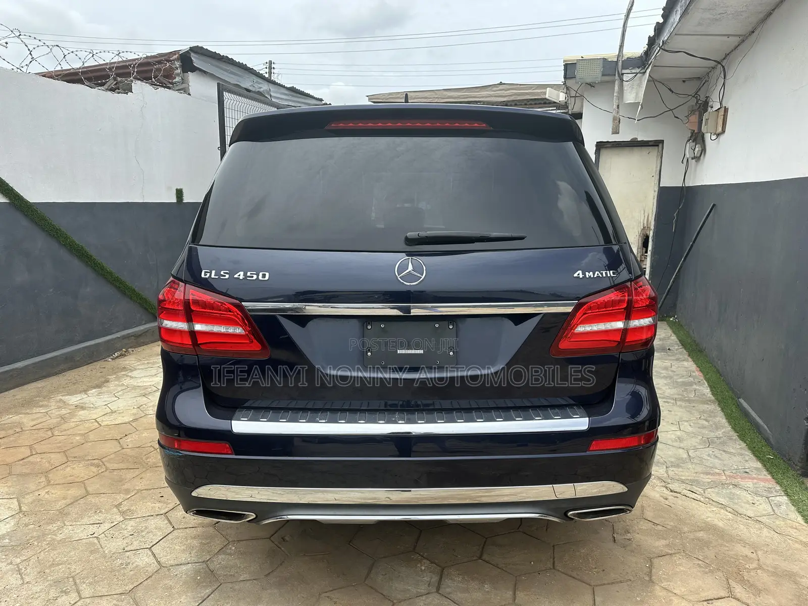 Mercedes-Benz GLS-Class GLS450 4Matic 2017 Blue