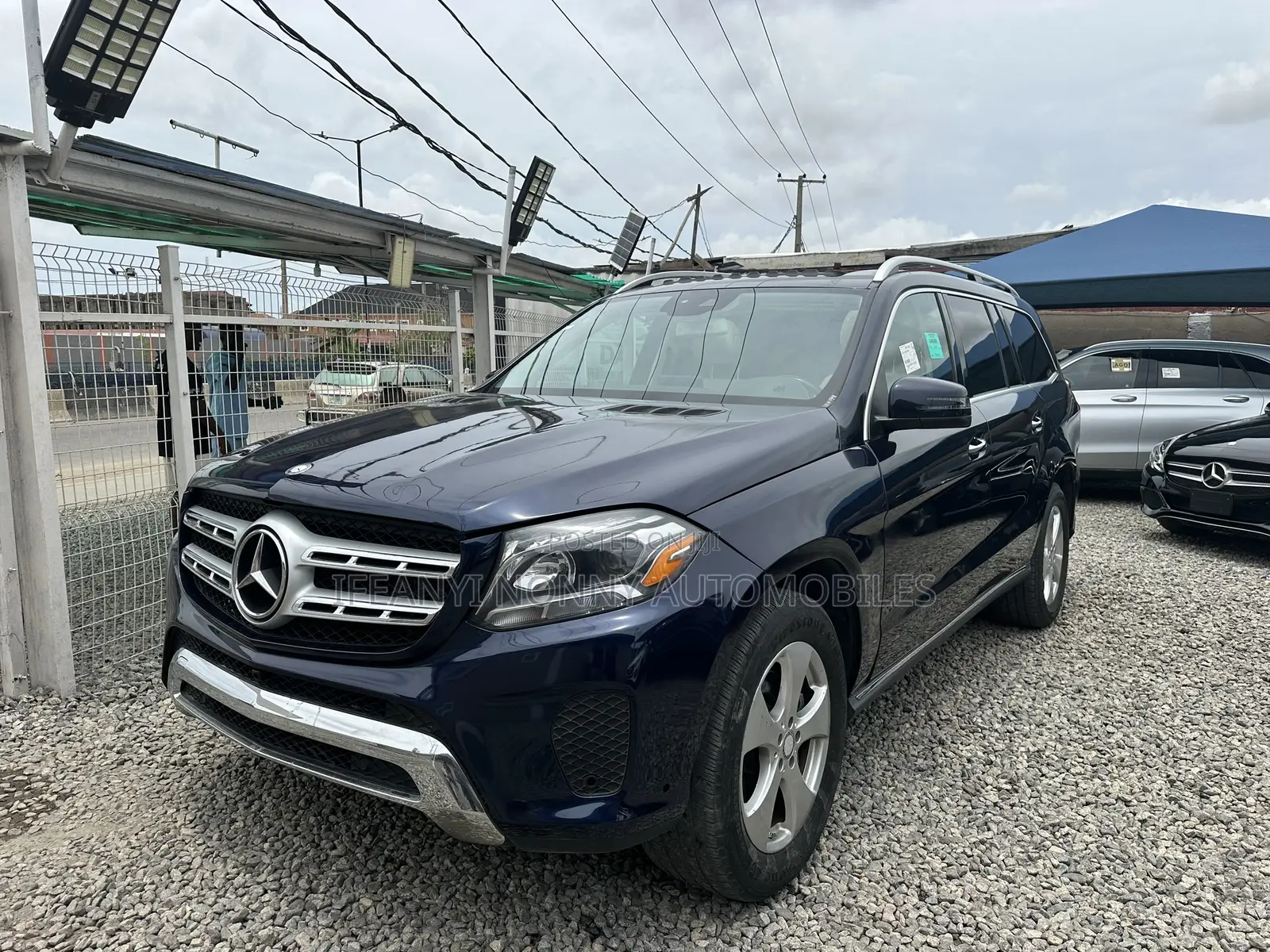 Mercedes-Benz GLS-Class GLS450 4Matic 2017 Blue