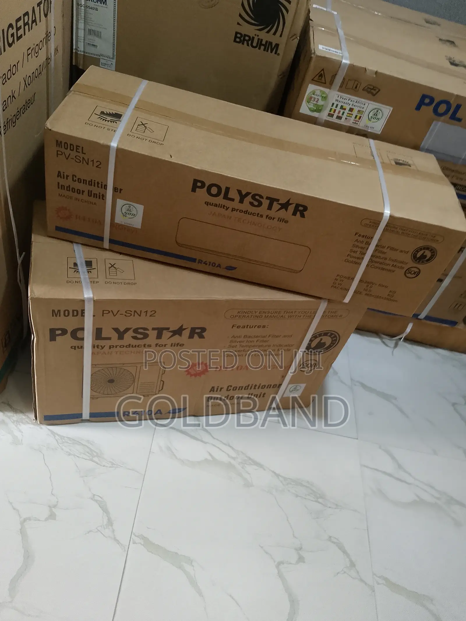 Brand New Polystar 1.5hp Non Inverter AC