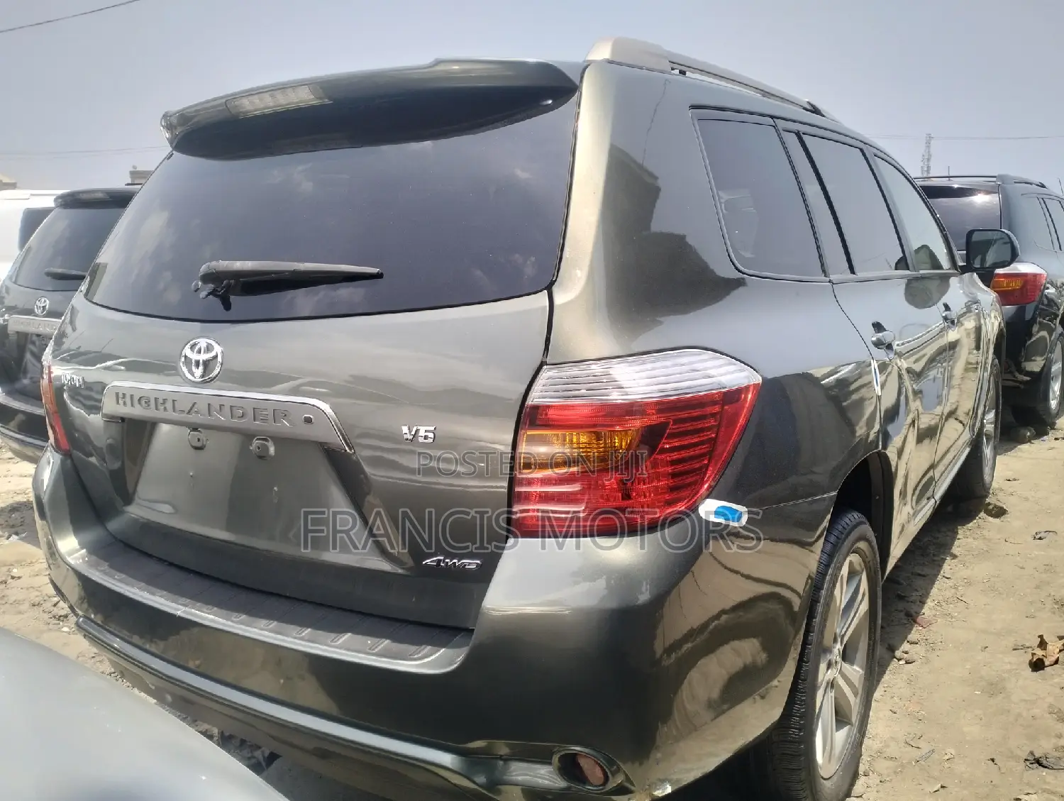 Toyota Highlander 2010 Gray